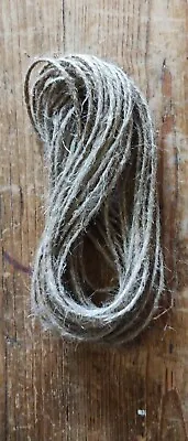 £1.35 • Buy Natural Jute String/Twine - 3 Ply - Approx 2mm Thick. For Crafts & Garden