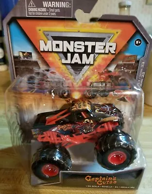 Monster Jam Spin Master CAPTAIN'S CURSE Monster Truck Series 33 1:64 Diecast MIB • $9.99