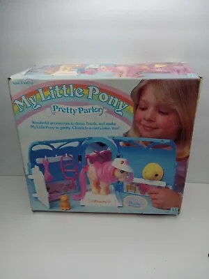 Vintage My Little Pony Pretty Parlor With Box And Accessories • $69.99