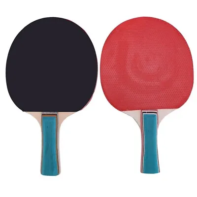 $24.33 • Buy Table Tennis Bat Solid Wood Racket Se T PingPong Wear-resistance 1 Pair