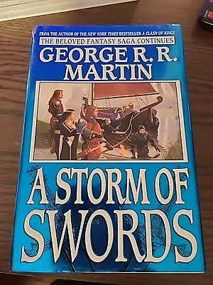 A Storm Of Swords By George R.R. Martin Book Club Edition HC/DJ Game Of Thrones • $20