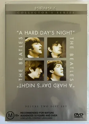 The Beatles - A Hard Day's Night (1964) DVD Deluxe 2 Disc M15+ • $15