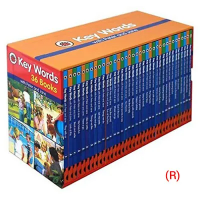 Ladybird Key Words With Peter And Jane 36 Books Box Set (HB) NEW • £31.99