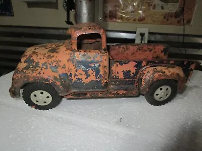 Vintage Tonka Step Side Pick Up Truck Pressed Steel  Was Blue 1960 Era • $54