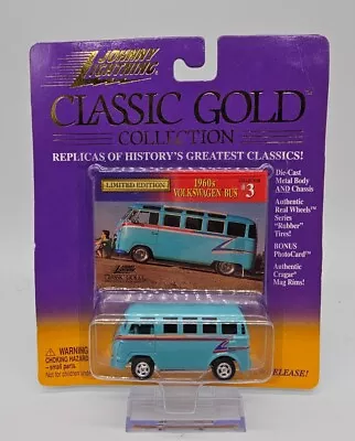 Johnny Lightning 'classic Gold' 1960's Volkswagen Bus Vw • $9.95