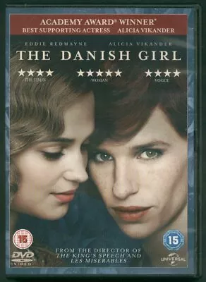 THE DANISH GIRL Eddie Redmayne Alicia Vikander DVD 2015 • £2.49