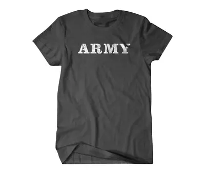 Vintage USA Army  T Shirt  Gift For Army US Retro Logo Gift T-Shirt • $14.53