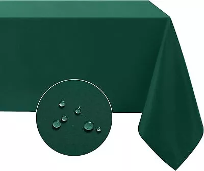 Softalker Rectangle Tablecloth Waterproof & Stain Resistant Table Cloths Wrinkl • $40.72
