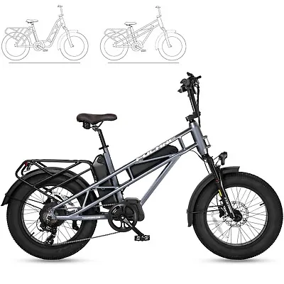 Ebike 20 1200W 48V 30Ah Electric Bike Mountain Bicycle E Bike Fat Tire For Heavy • $1099