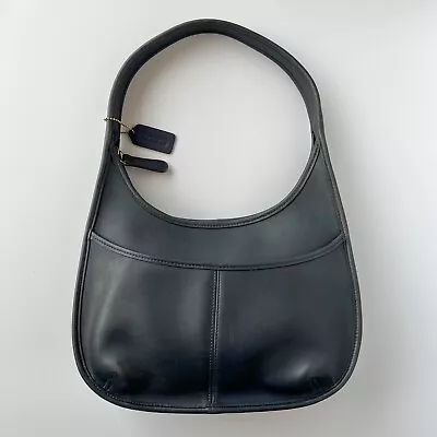 Vintage Coach Ergo Pocket Zip Bag 9033 Navy • $279