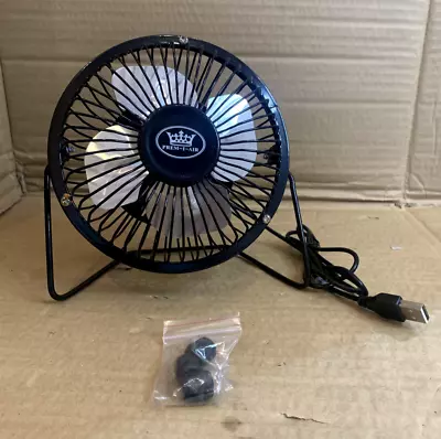 £0.99 • Buy Mini USB Desk Fan Small Personal Table Cooler Cooling Portable Fan Metal 4 