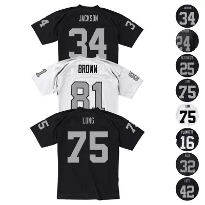 $90.99 • Buy Oakland Raiders NFL Mitchell & Ness Home/Road Legacy Jersey Collection Men's