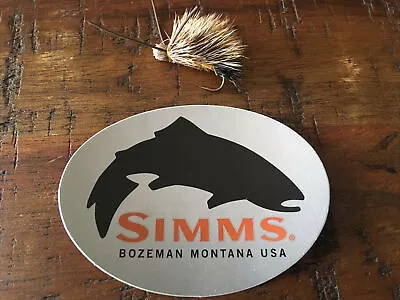 Simms Fishing Products Montana USA Sticker • $8