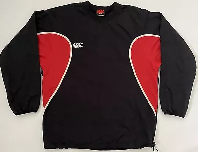 Men’s Canterbury Of New Zealand Oversized Rugby Sport Track Jacket Top Size M/L • £15