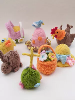 Easter Terrys Chocolate Orange Cosies Knitting Pattern - Easter Knitting Pattern • £4.45