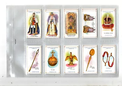 The Coronation  Series 1911 Salmon & Gluckstein  Full Set 25  Repro Cards Ex++ • £7.91