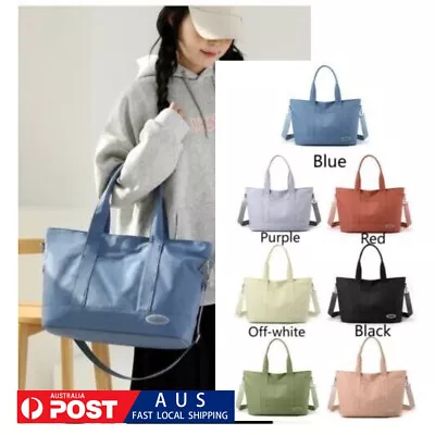 Large Capacity Crossbody  Lightweight Tote Bag Nylon Work Commuting Handbag NEW • $37.75