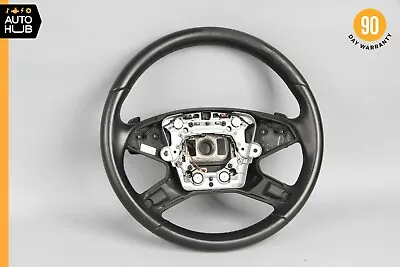 10-13 Mercedes W212 E350 E550 E400 Steering Wheel W/ Paddle Shifters Black OEM • $186.75