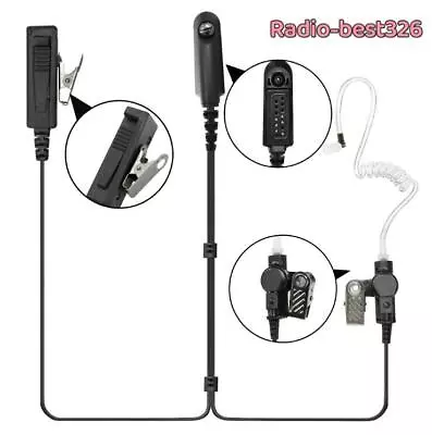 Acoustic Tube Mic Earpiece For GP340 HT750 HT1250 PRO5550 PRO5450 Portable Radio • $14.50