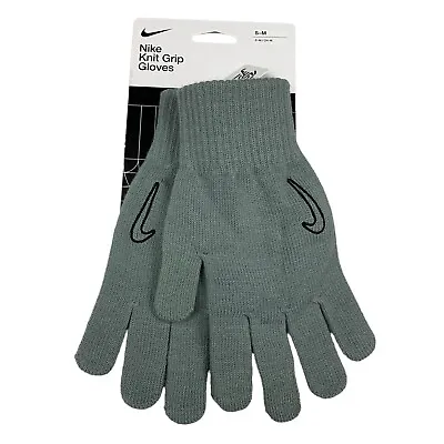 Nike Mens Knit Tech Grip 2.0 Gloves Gray S/M • $15.09