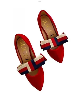 £190 • Buy Gucci Red Shoes Ladies Size 4 