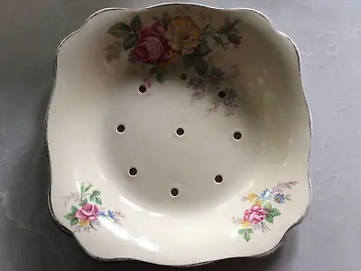 $35 • Buy Vintage J&G Meakin Sunshine Sol Draining Dish And Underplate