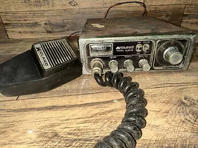 Vintage Midland 13-857B 23 Channel CB Radio Transceiver Aug 1976 • $39.99
