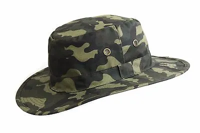 £14.99 • Buy Brand New Men's Camouflage Wax Outdoor Bush Waterproof Aussie Army Hat Colombia
