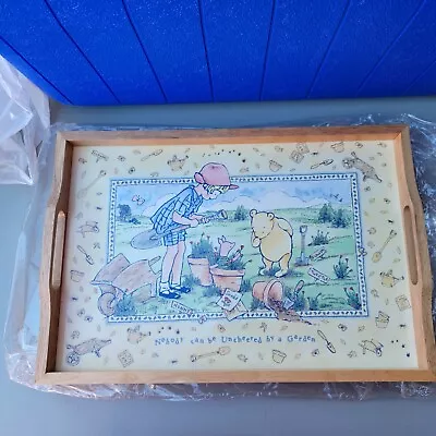 New Vintage Winnie Pooh Piglet Christopher Lunch Breakfast Serving Table Tray • $25