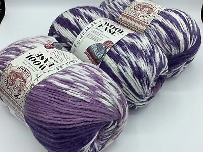 Bundle Yarn Variegated Knitting Yarn Wool 3 Balls 480g Total Weight#21 • £5.58