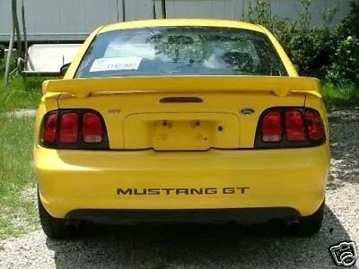 1994 1995 1996 1997 1998 Ford Mustang Rear Bumper Insert Letters Vinyl GT And V6 • $16.88