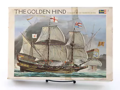 Revell The Golden Hind Ship Boat Model Kit H-324 Vintage 1965 New • $29.99