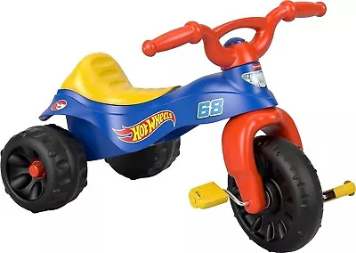 Fisher-Price Hot Wheels Toddler Tricycle Tough Trike Bike With Handlebar... • $29.95