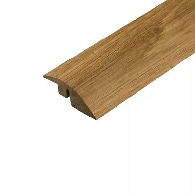 Real Solid Oak Ramp For Wood Flooring Trim Door Threshold Bar Reducer NEW • £19.99