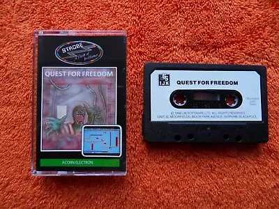 QUEST FOR FREEDOM - By Strobe - Acorn Electron Cassette • £8.99