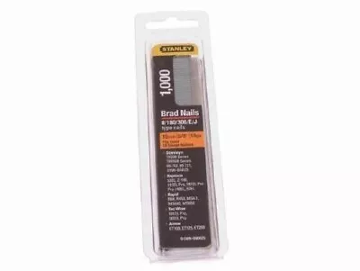 £5.75 • Buy Stanley 15mm Brad Nails Pack/1000 STA0SWKBN062