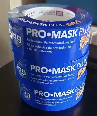 IPG Pro-Mask Blue Professional Masking Painters Tape 1.88  X 60 Yds Lot Of (3) • $19.99