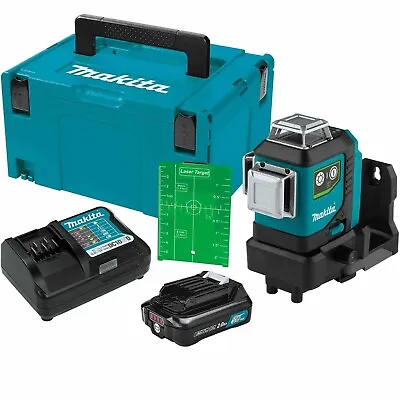 Makita SK700GDNAJ 12V Max CXT Self-Leveling 360� 3-Plane Green Laser Kit • $857.27