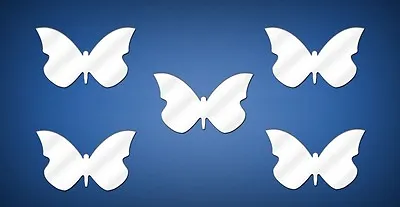 WALL MIRROR Acrylic Decals For House Decoration - Set 50 Butterflies Stickers • $33