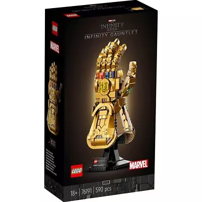 LEGO 76191 Marvel Infinity Gauntlet Set Collectible Thanos Glove With Infinity  • $274.20