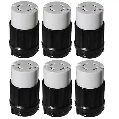 6-Pack OCSParts NEMA L14-30R Locking Connector Plug | 30A 125/250V • $51.55