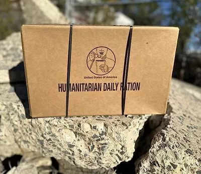 Case Of Humanitarian Daily Ration MRE (Meal Ready To Eat) - 2023 • $40