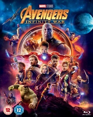 Marvel Avengers Infinity War Blu-Ray (2018) BRAND NEW & SEALED - FREE & FAST P&P • £3.25