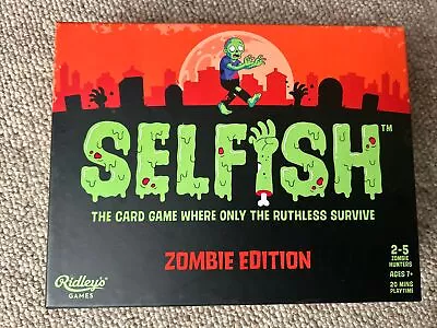 Selfish Card Game Zombie Edition - Ridley’s Games - Complete • £11.96