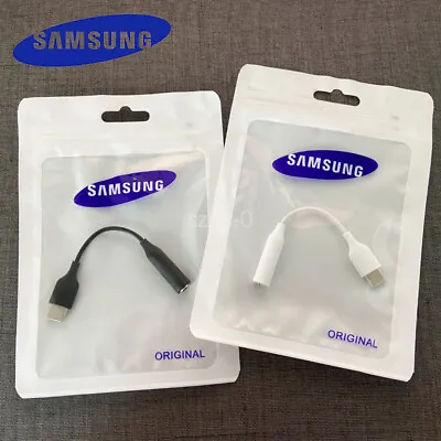 $4.90 • Buy Original Samsung USB-C To 3.5mm Jack Audio Adapter Type-c Headphone  Aux Cable