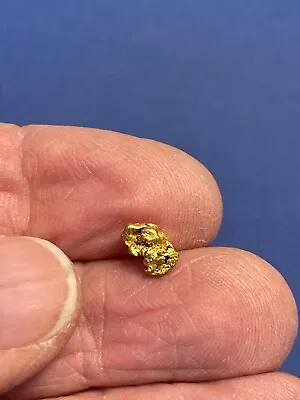Natural Gold Nugget Specimen Bullion Placer So. Oregon Rogue River .73 Grams #1U • $79.99