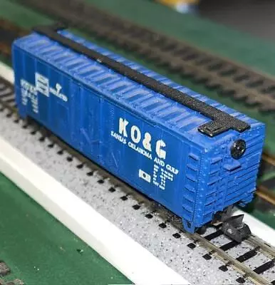N Scale Atlas KO&G 40’ Boxcar With Rapido Couplers • $9.75