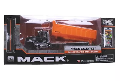 Mack Granite Collectible Die-Cast Vehicle Dump Truck 1:50 NEW In Box • $21.95