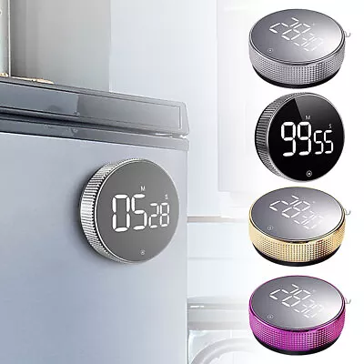 £8.36 • Buy LED Digital Timer Manual Countdown Alarm Clock Magnetic Stopwatch Shower Timer