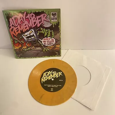A Day To Remember - Attack Of The Killer B-sides Vinyl 7  - Orange Cream • $69.99